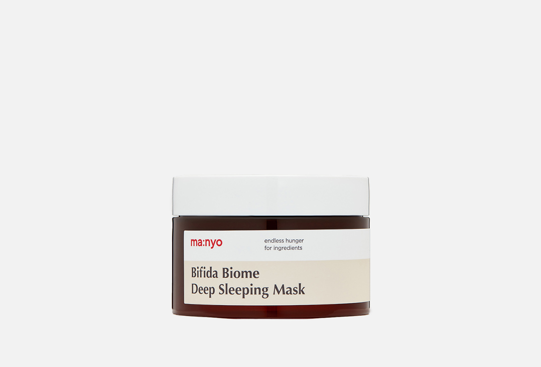 Ночная маска для лица MA:NYO Bifida Biome Deep Sleeping Mask 100 мл омолаживающая сыворотка концентрат с пробиотиками и пептидами ma nyo bifida biome concentrate serum