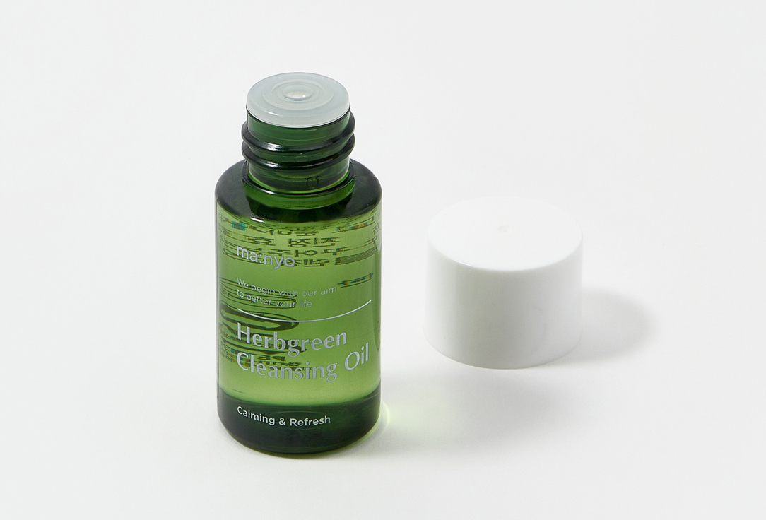 Успокаивающее гидрофильное масло для лица Ma:nyo Herbgreen Cleansing Oil 