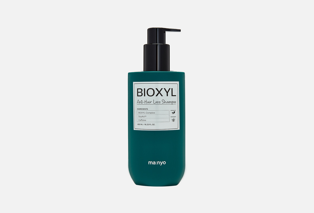 Шампунь для укрепления волос MA:NYO Bioxyl anti-hair loss shampoo 480 мл кондиционер маска для укрепления волос ma nyo bioxyl anti hair loss treatment 200 мл