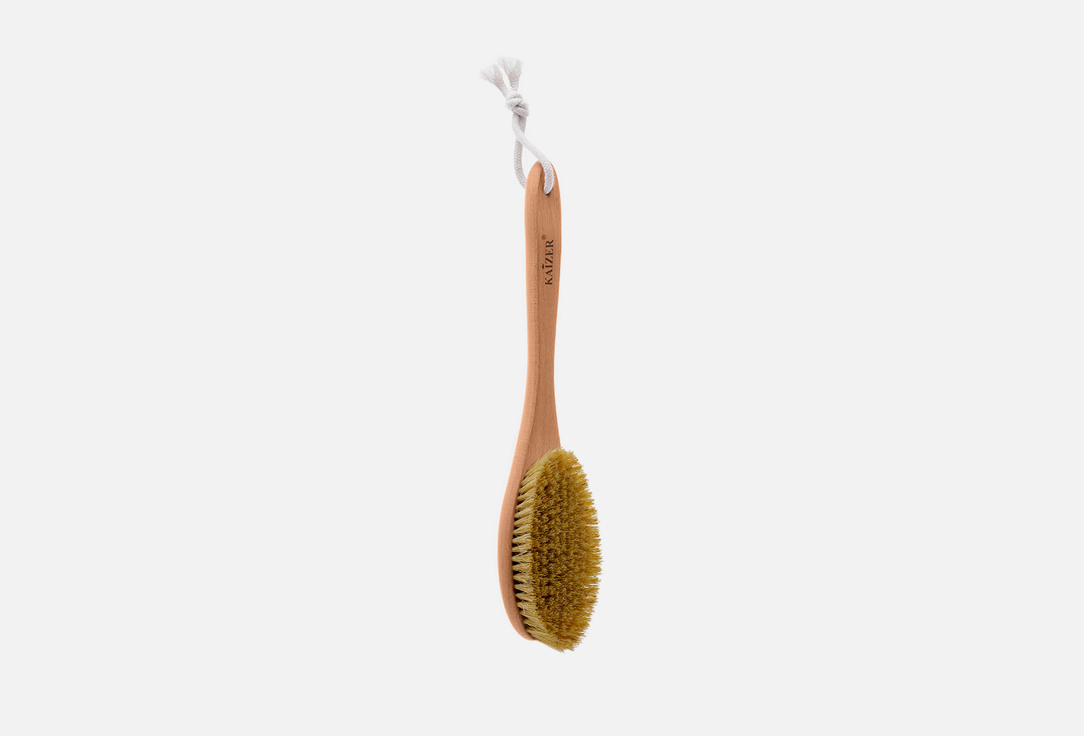 Массажная щетка для тела KAIZER Natural bristles 1 шт