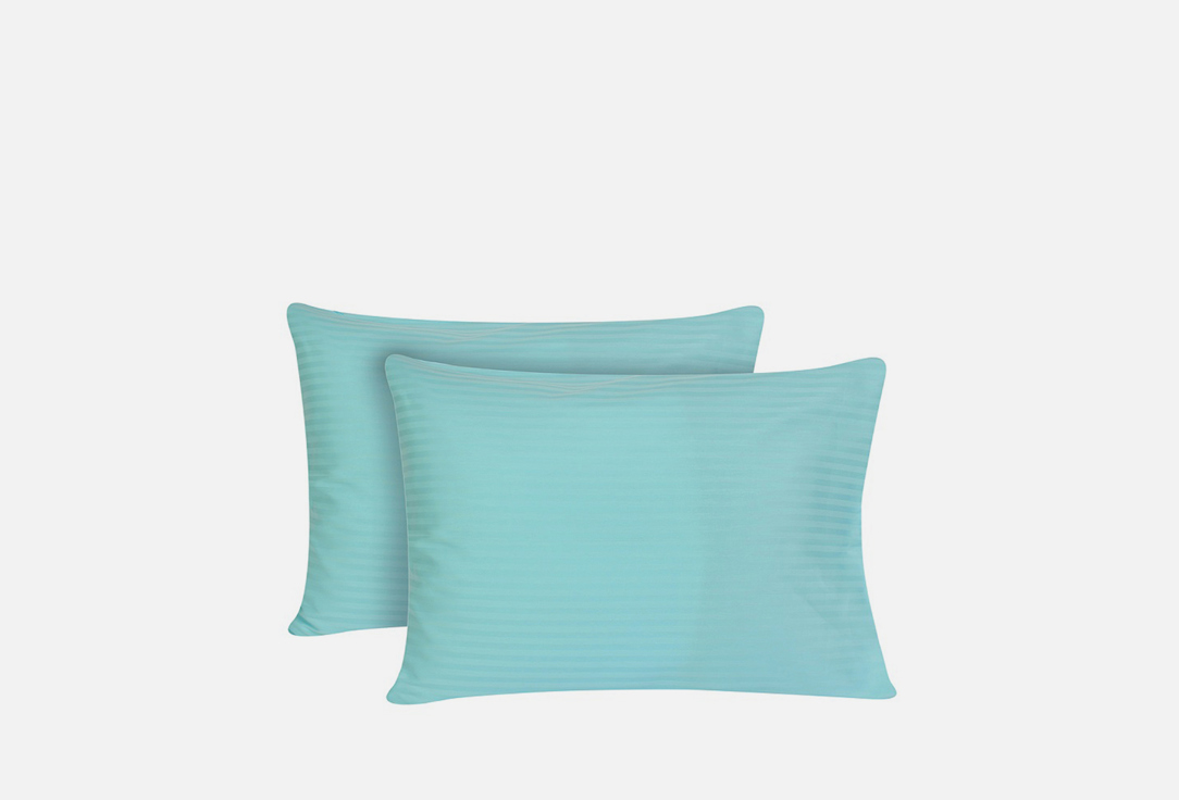 

Комплект наволочек DREAM TIME, Салатовый, Бирюзовый в полоску, 40х60