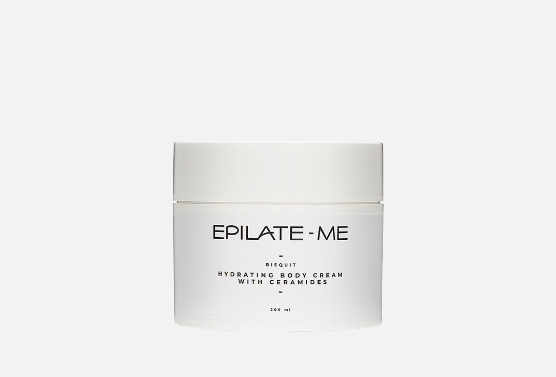 

Увлажняющий крем для тела EPILATE ME, Bisquit 200 мл