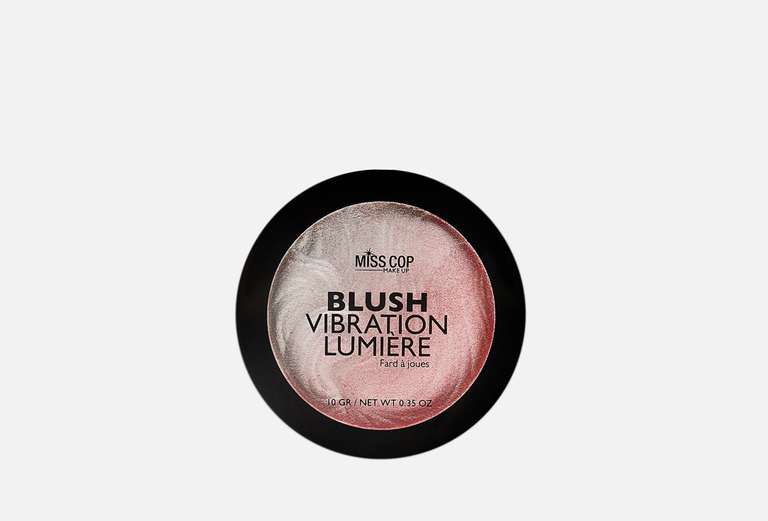 Румяна MISS COP Blush vibration 10 г eveline cosmetics румяна для лица feel the blush 01 peony