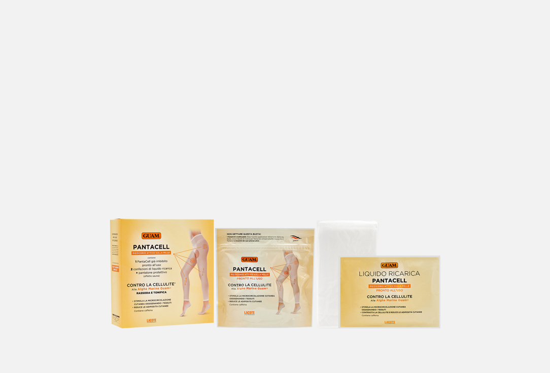 

Штаны пропитанные антицеллюлитной жидкостью GUAM, PANTACELL 1 шт