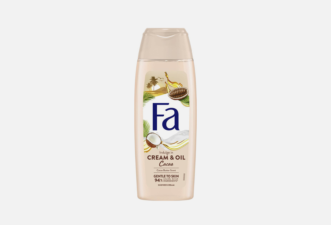 Крем-гель для душа FA coconut oil and cocoa aroma 