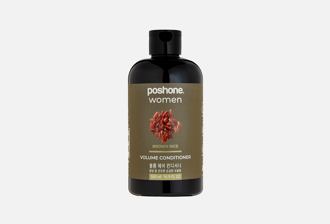 Изображение товара Кондиционер для придания объема волосам PoshOne Brown rice volume