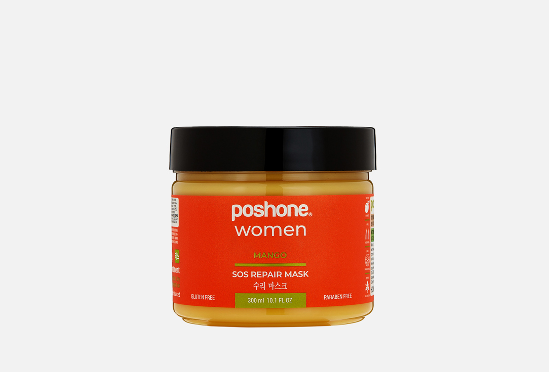 

Восстанавливающая маска для волос POSHONE, Mango 300 мл