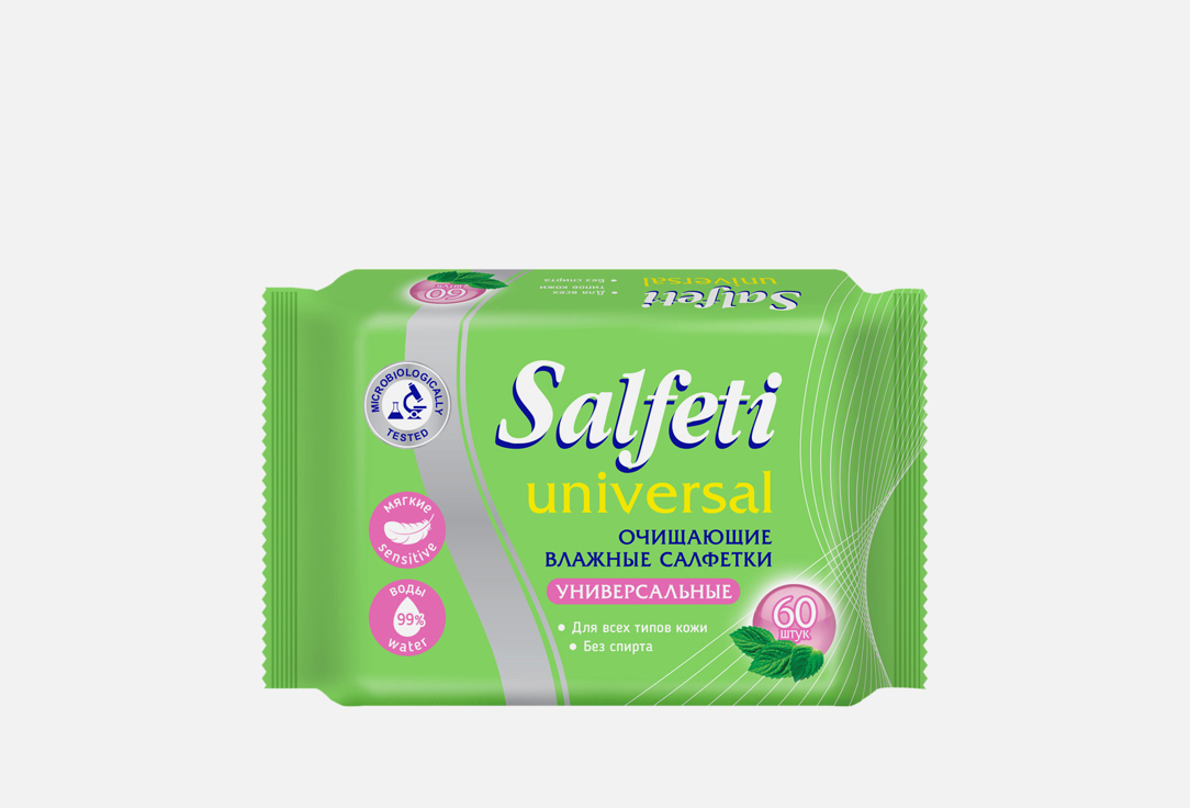 Изображение товара Влажные салфетки Salfeti Universal