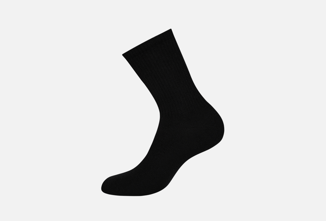 Носки OMSA С высокой резинкой черные 39-41 мл носки классические omsa eco402 набор 4 шт размер 39 41 bianco белый