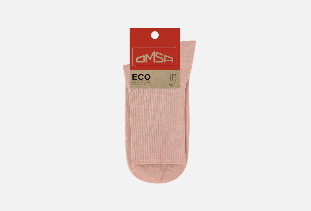 Носки OMSA Розовые 39-41 мл носки omsa укороченные лиловые 39 41 размер