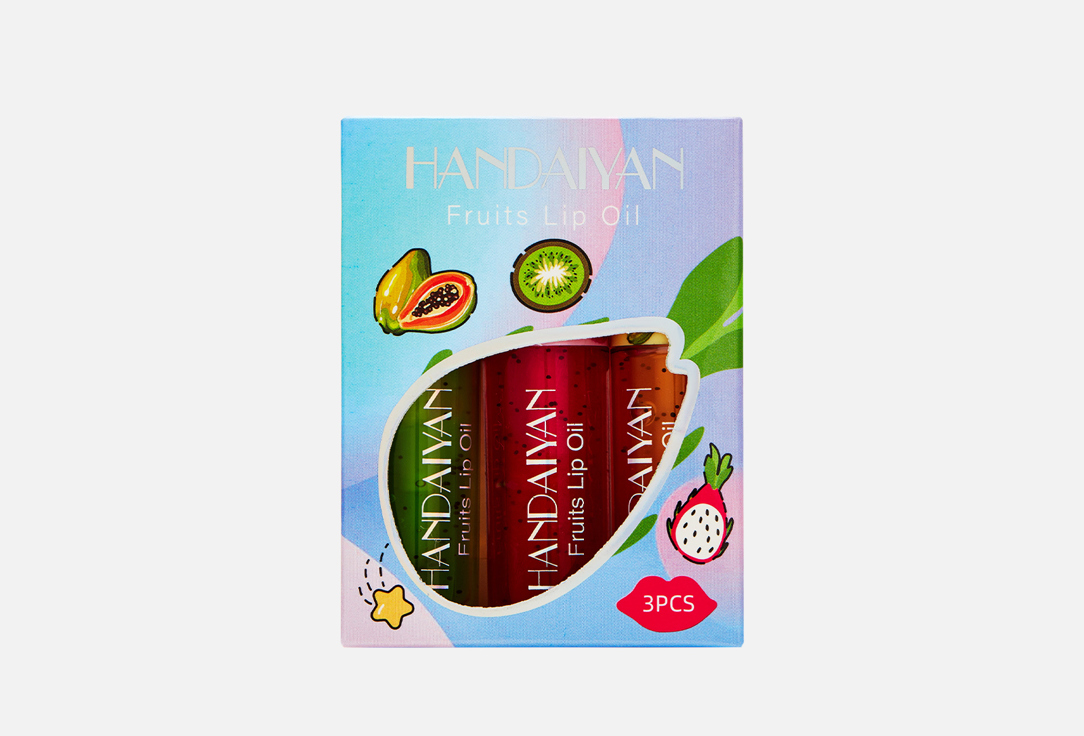 

Набор для губ HANDAIYAN, Блесков-масел 3 шт