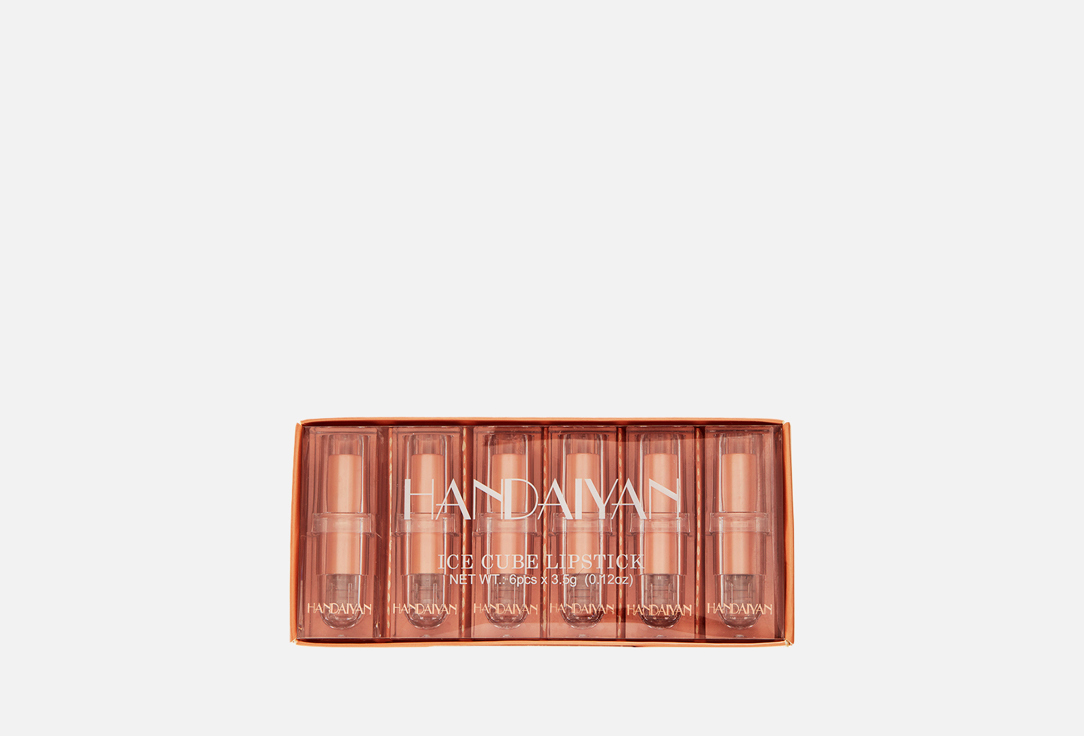 

Набор помад HANDAIYAN, Матовых, 6 оттенков 6 шт