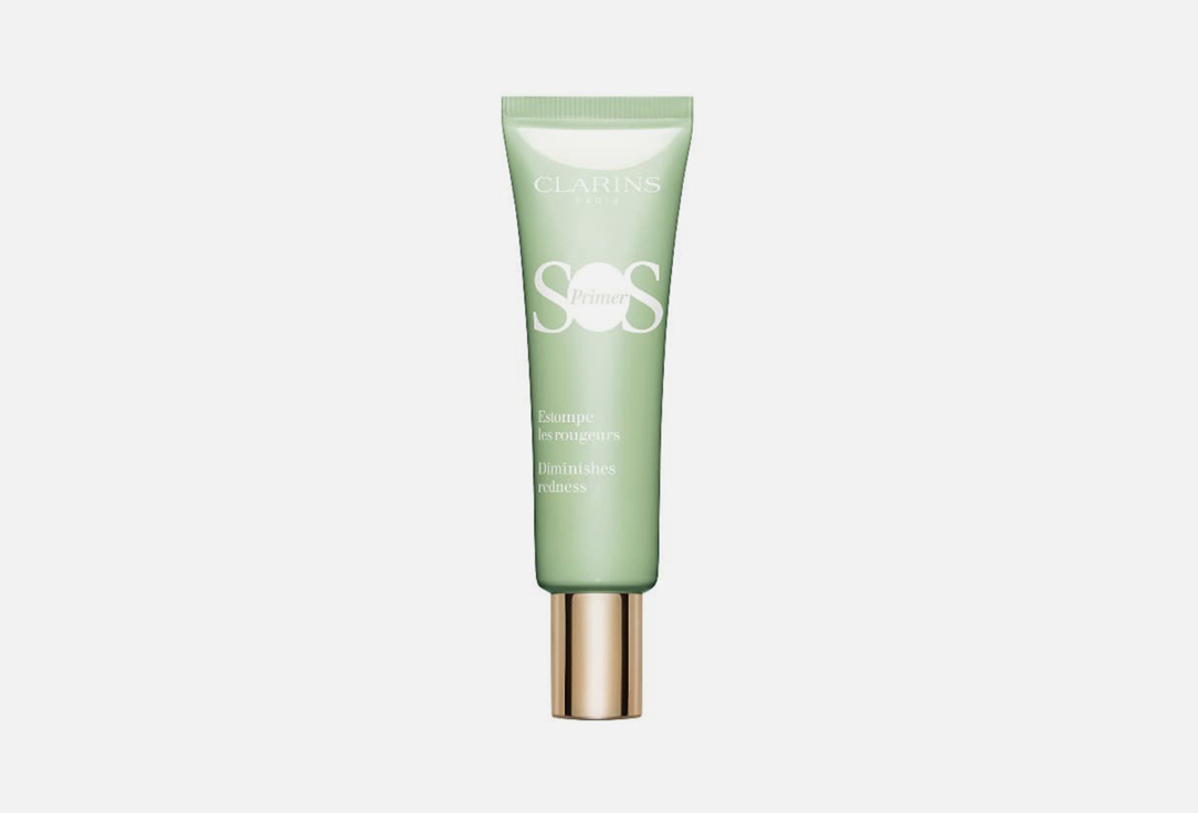 База под макияж, корректирующая покраснения CLARINS SOS Primer 30 мл clarins sos primer green