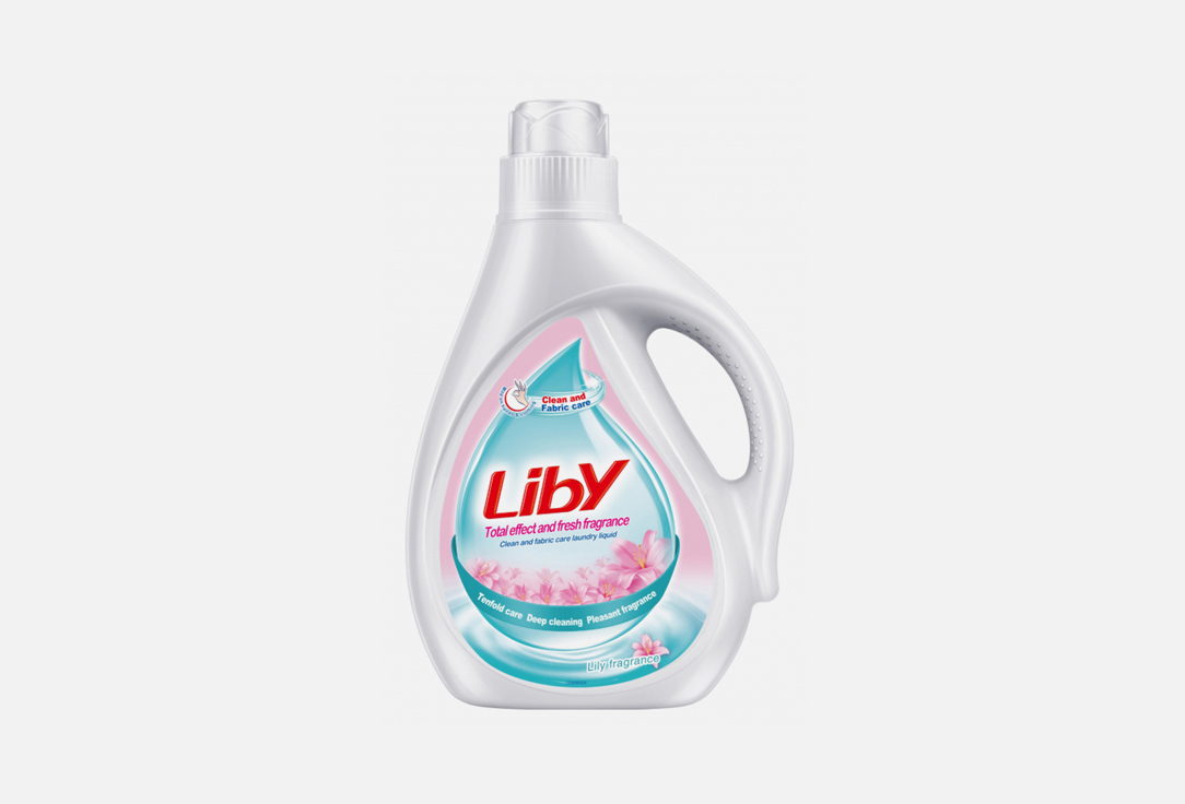 Жидкое средство для стирки LIBY Свежий аромат 2 л liby средство для мытья посуды liby минеральные соли 1 1 л