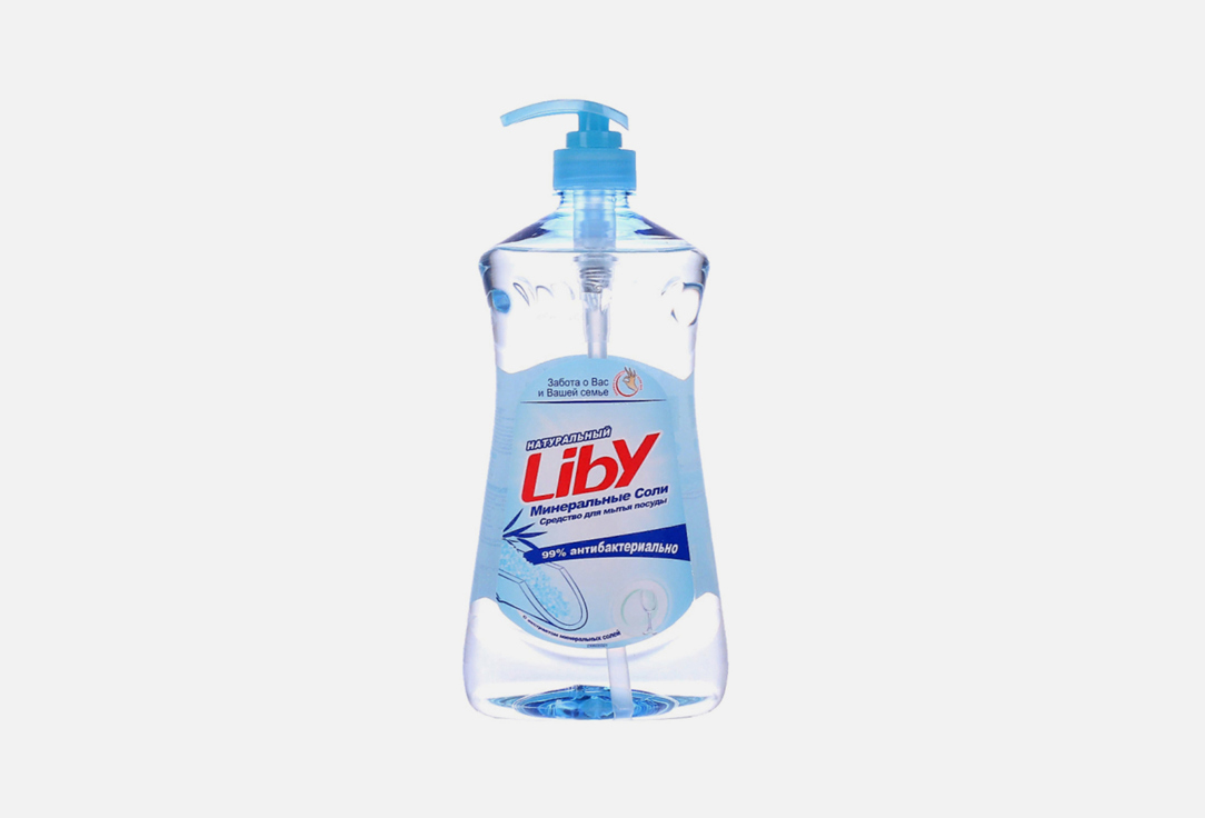 Средство для мытья посуды LIBY Минеральная соль 1100 мл liby средство для мытья посуды liby минеральные соли 1 1 л