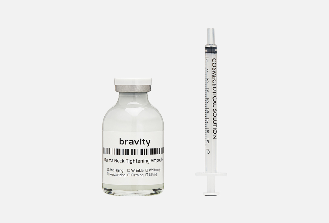 

Сыворотка для зоны декольте и шеи BRAVITY, Derma Tightening Neck Ampoule 30 мл