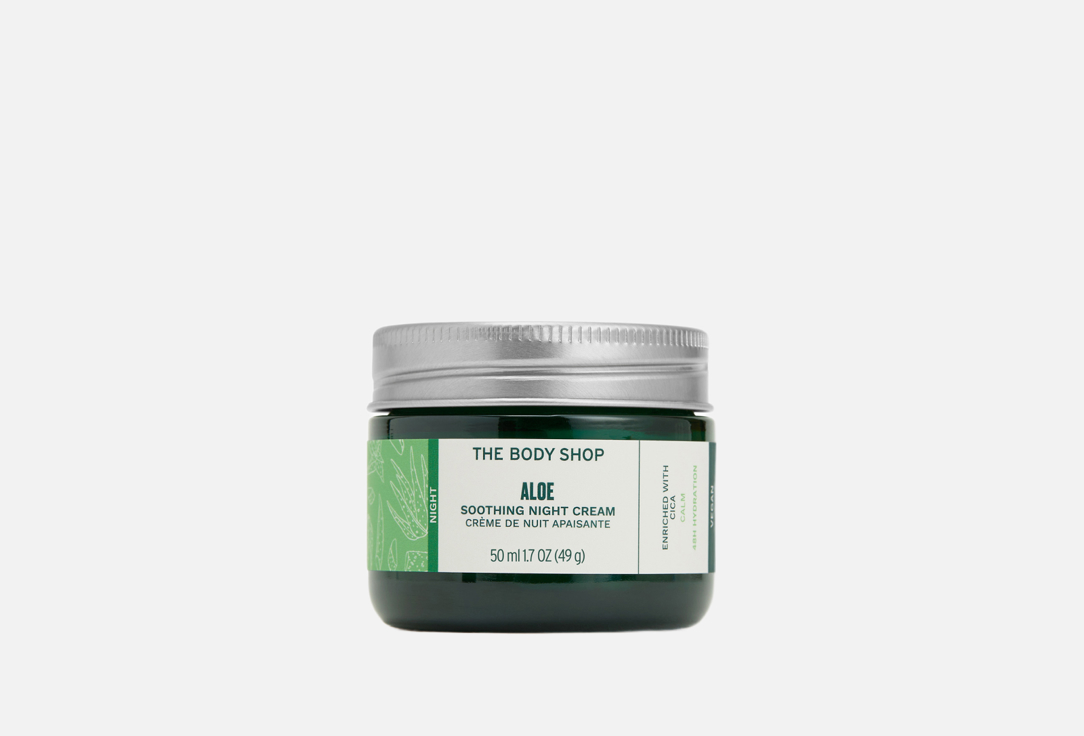 Ночной крем для лица THE BODY SHOP ALOE SOOTHING 