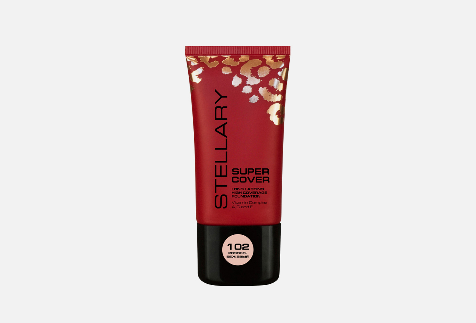 Stellary Выравнивающий тональный крем Super cover foundation shade 102 ...