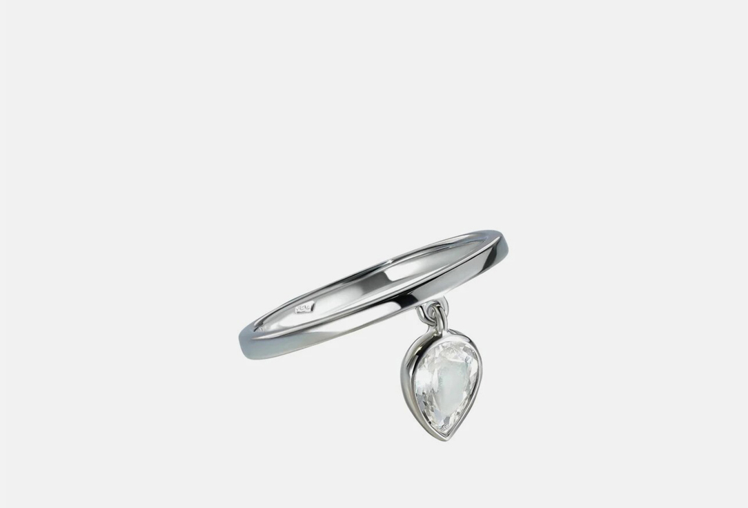 Изображение товара Серебряное кольцо SECRETS jewelry с каплей хрусталя для женщин