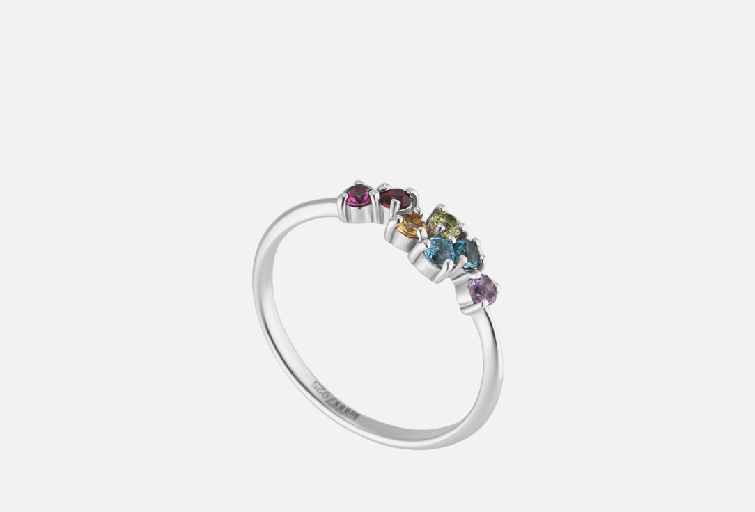 Изображение товара Кольцо серебряное SECRETS jewelry с радужным созвездием