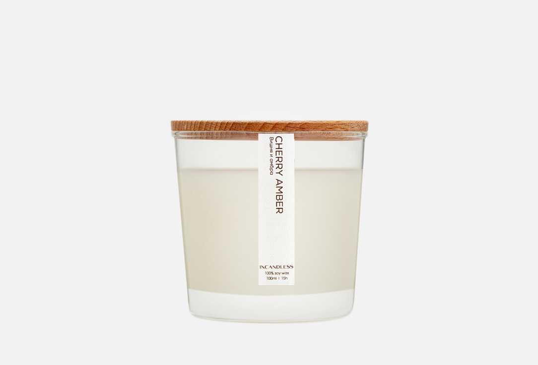 Изображение товара Ароматическая свеча INCANDLESS cherry amber