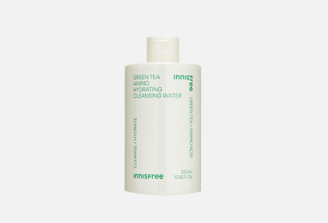 

Мицеллярная вода для умывания INNISFREE, Green tea amino cleansing water 320 мл