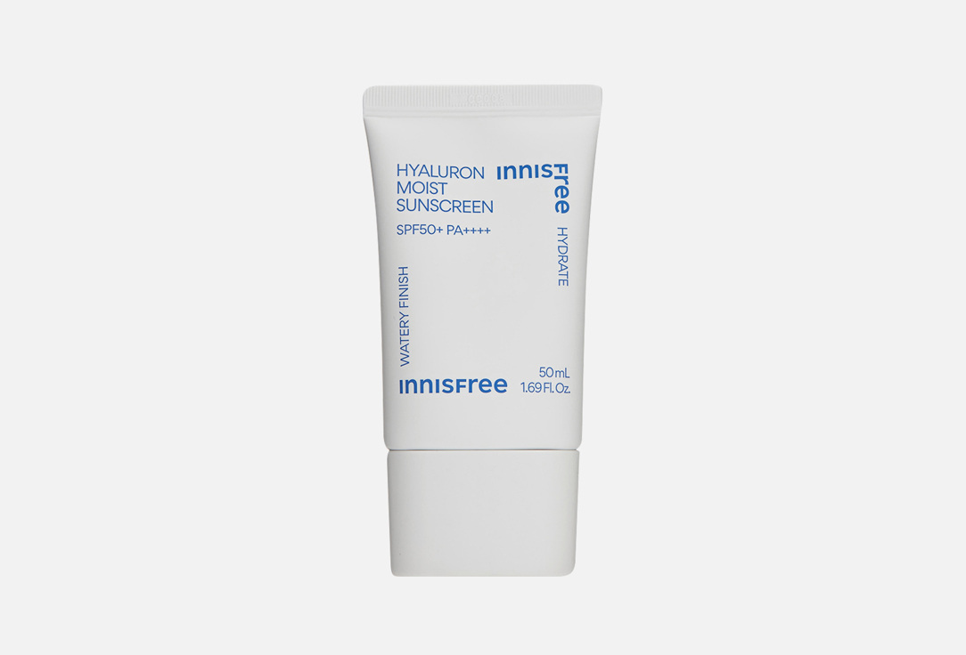Солнцезащитная эссенция для лица INNISFREE Hyaluron moist sunscreen spf50+ 50 мл