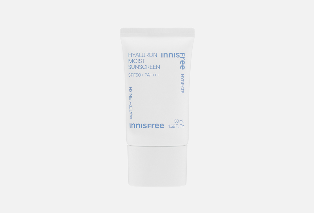 Изображение товара Солнцезащитная эссенция для лица SPF50+ PA++++ Innisfree Hyaluron Moist Sunscreen
