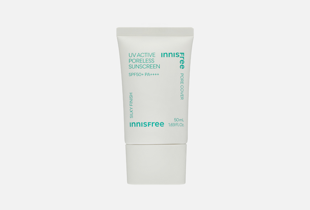 Солнцезащитный крем для лица  SPF50+ PA++++ INNISFREE UV Active Poreless Sunscreen 50 мл