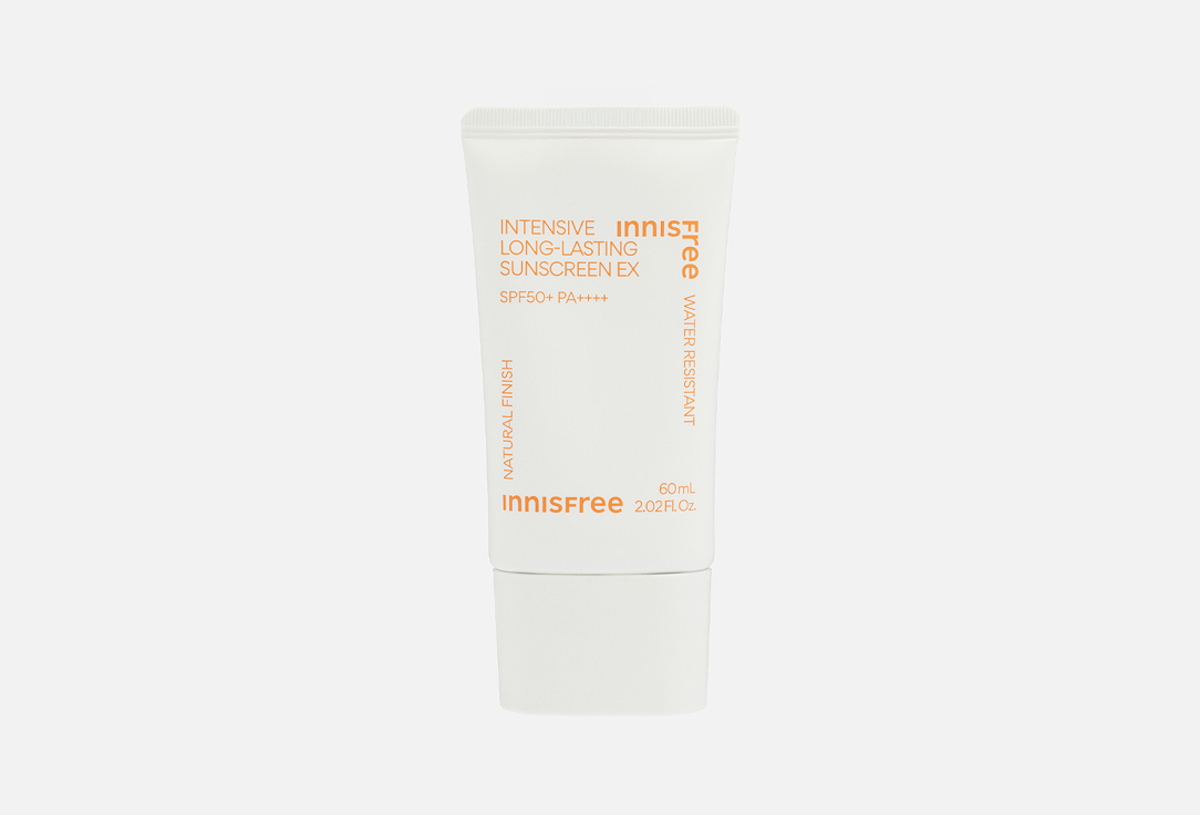 Водостойкий солнцезащитный крем для лица  SPF50+ PA++++ INNISFREE Intensive Long Lasting Sunscreen EX  60 мл