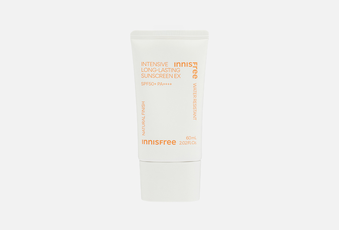 

Водостойкий солнцезащитный крем для лица SPF50+ PA++++ INNISFREE, Intensive Long Lasting Sunscreen EX 60 мл