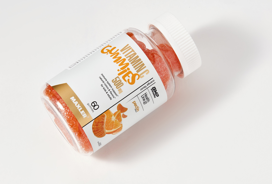 Комплекс витаминов для укрепления иммунитета MAXLER Vitamin C gummies, в пастилках 