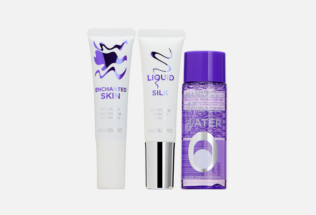 

мини‑набор MANLY PRO, №4, для матового макияжа кожи 3 шт