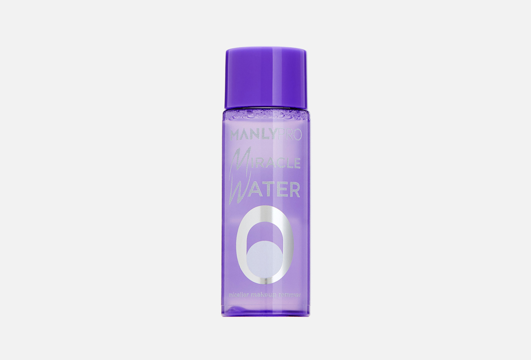 Travel‑Size Мицеллярная вода Manly PRO для снятия стойкого макияжа 