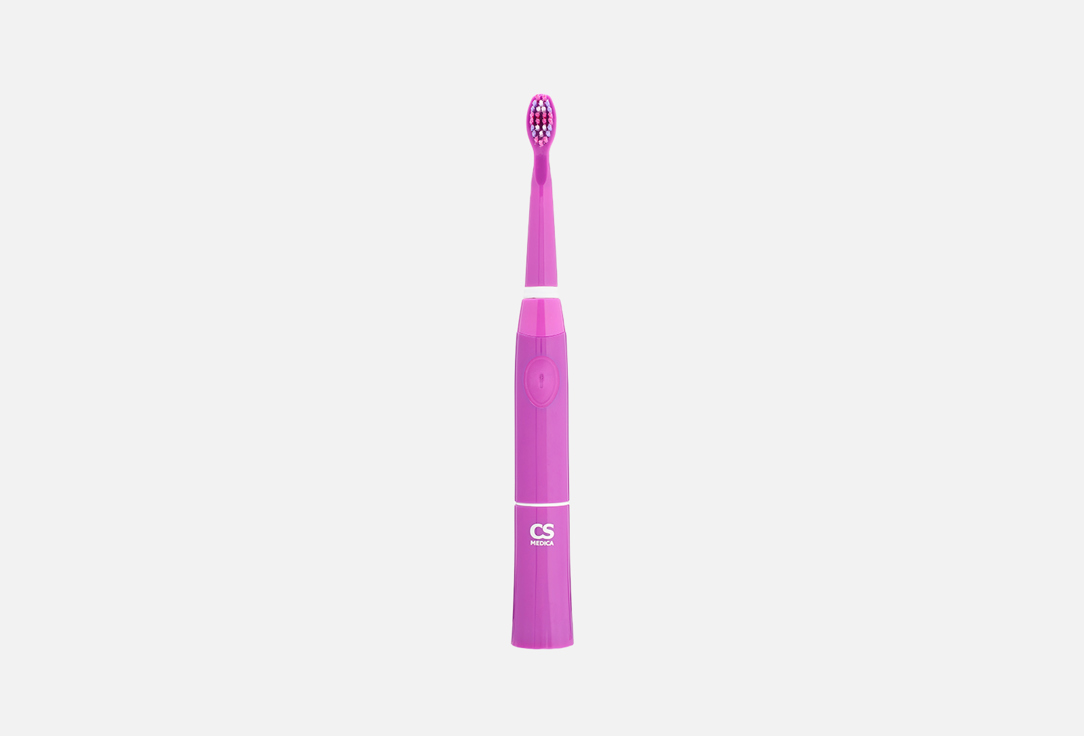 Электрическая зубная щетка CS Medica CS-999-F фиолетовая 