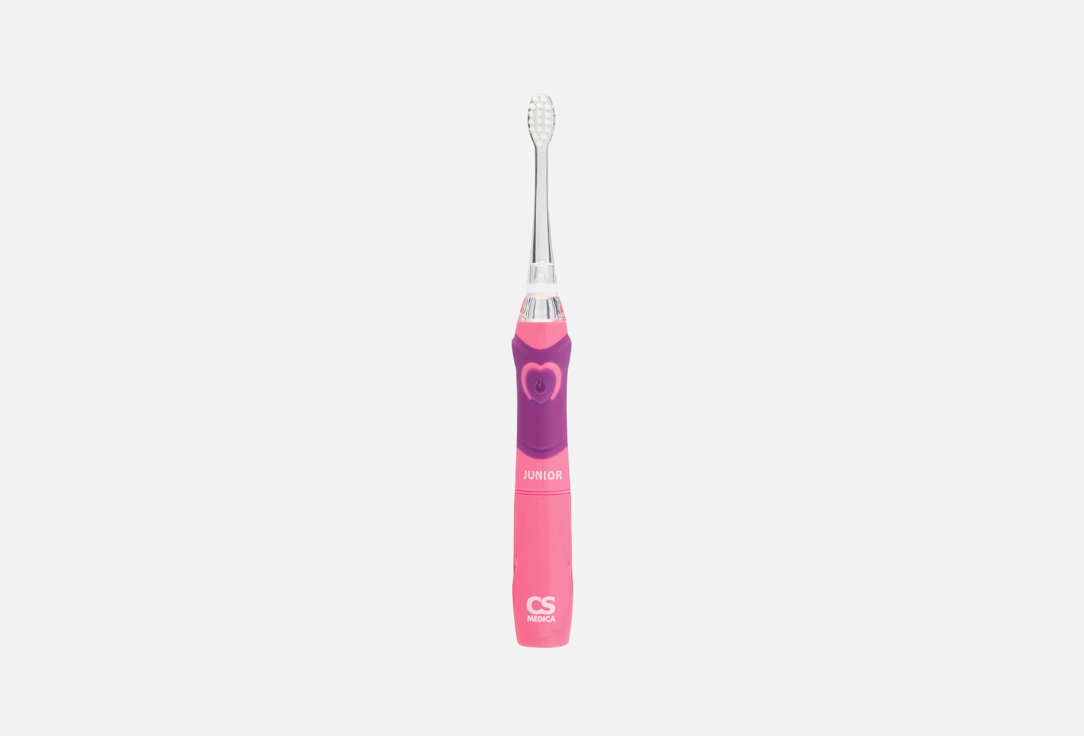 Электрическая звуковая зубная щетка CS Medica CS-562 Junior розовая 