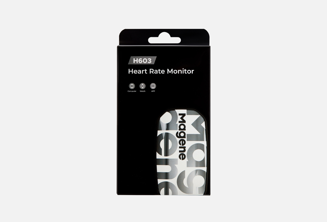 Монитор сердечного ритма MAGENE H603 красный 1 шт симулятор сердечного ритма beeztees 5x5x2 см арт 619930