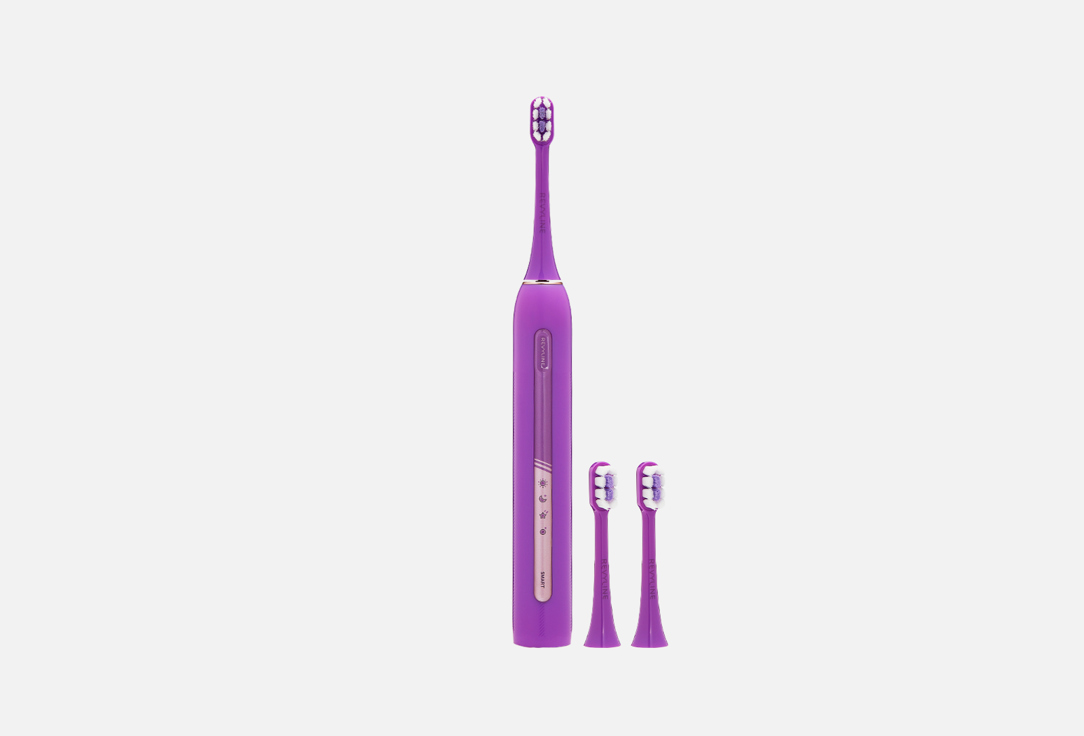 Электрическая звуковая зубная щетка REVYLINE RL 070 фиолетовая 1 шт электрическая звуковая зубная щетка revyline rl 070 белая 1 шт