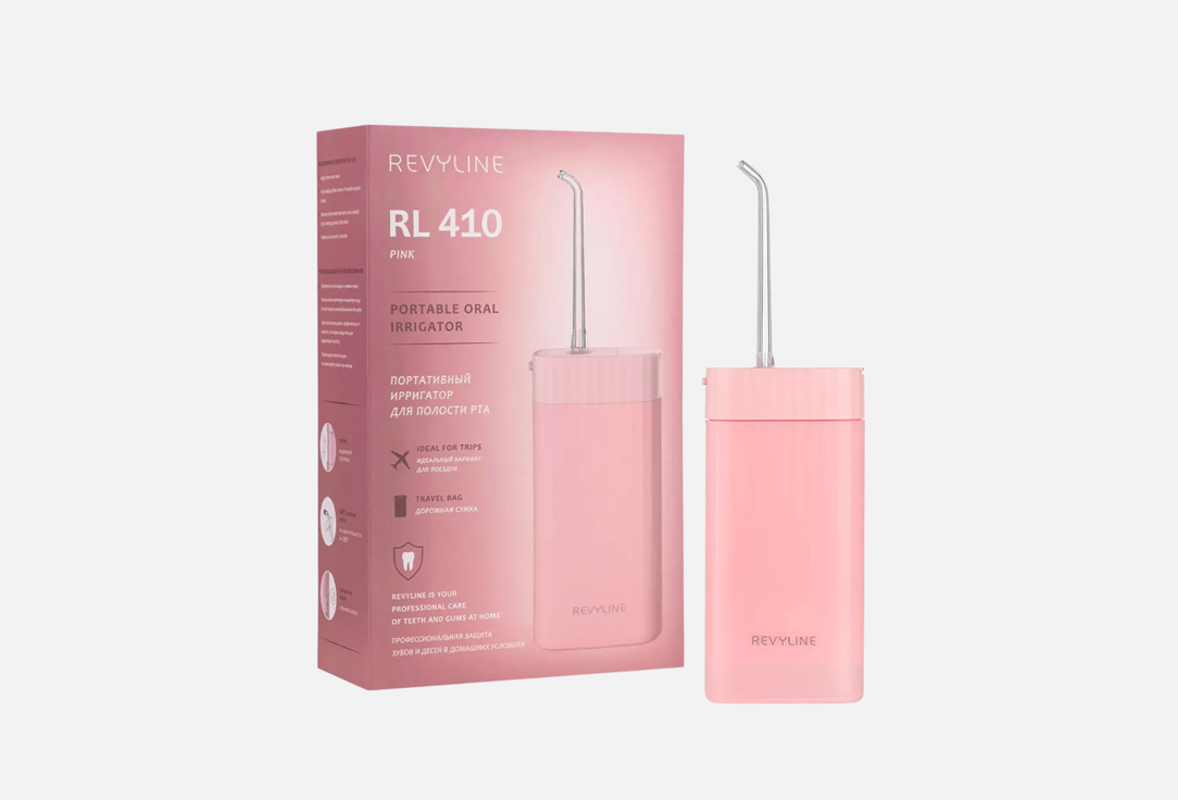 Изображение товара Портативный ирригатор Revyline RL 410 Pink