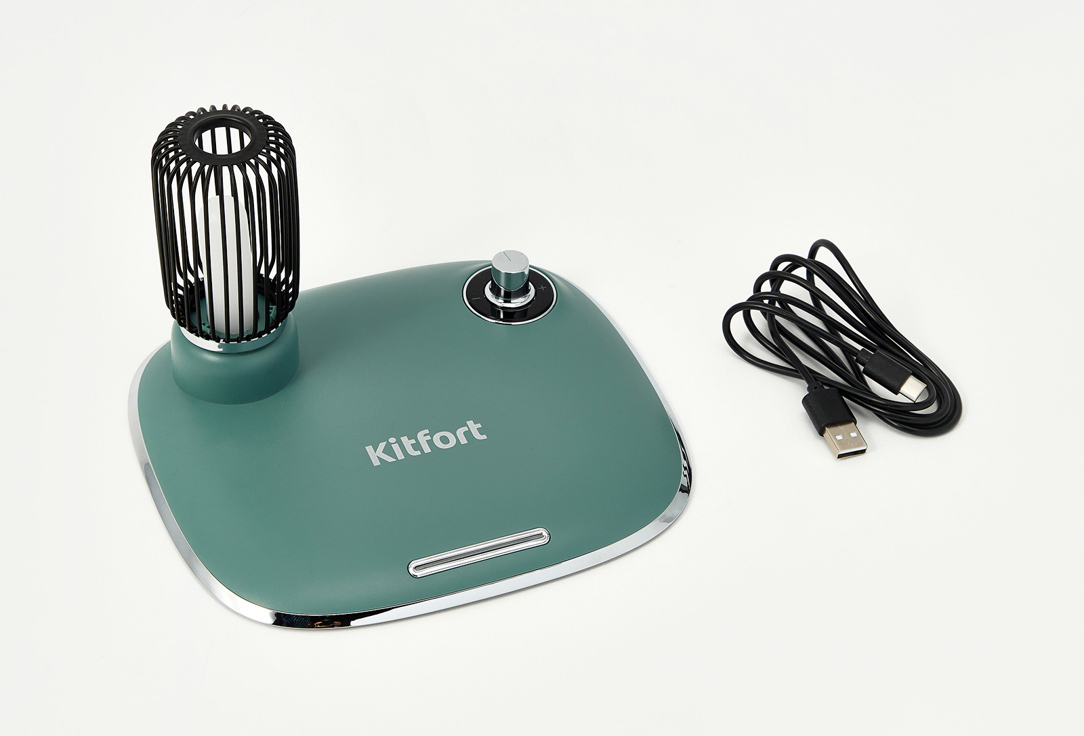 Беспроводная зарядка Kitfort KT-3372-2 green 