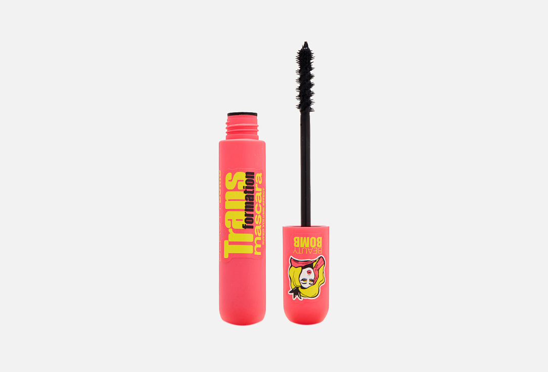 

Тушь для ресниц супер объем BEAUTY BOMB, Черный, Transformation mascara 8 мл