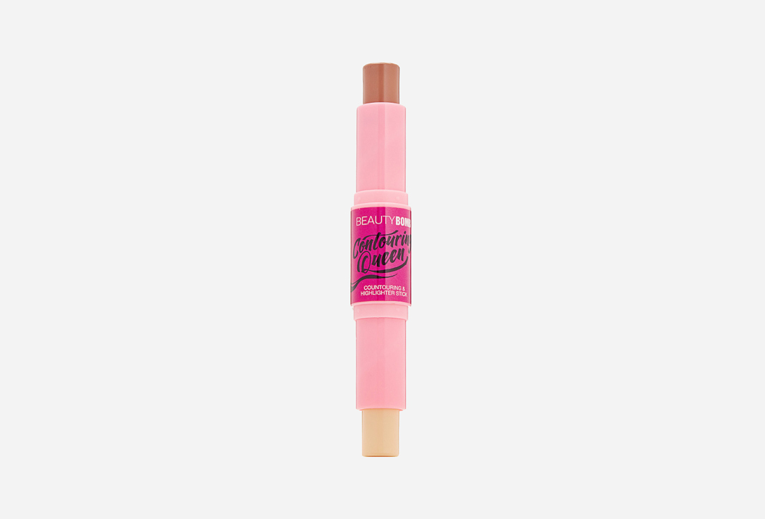 Стик для контуринга двухсторонний Beauty Bomb Contouring & highlighting stick "Countouring Queen" 01