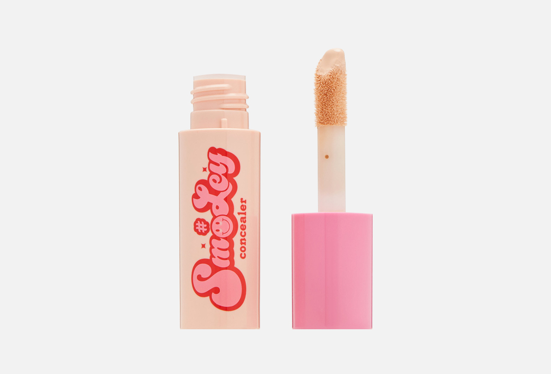Жидкий консилер для лица  Beauty Bomb Hiding Liquid concealer «Smiley» 01, Розово-бежевый