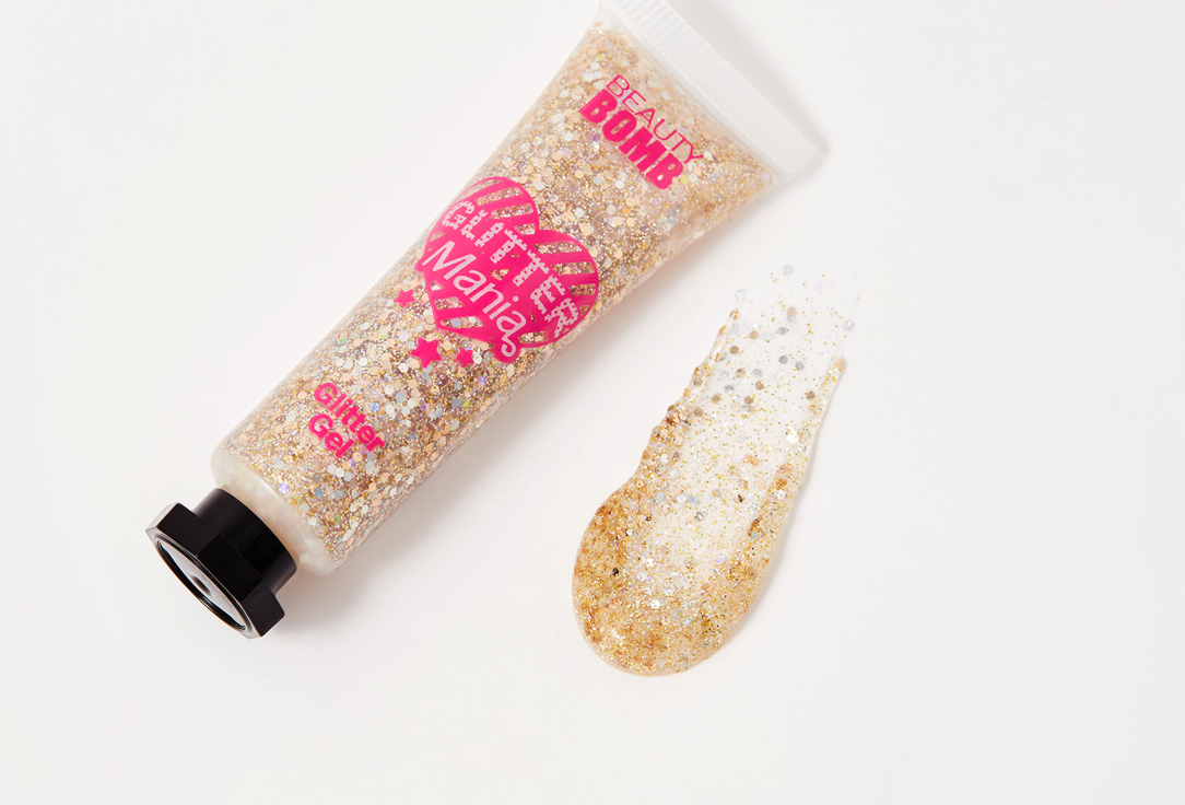 Beauty Bomb Глиттер гель для лица Glitter gel «Glitter Mania»