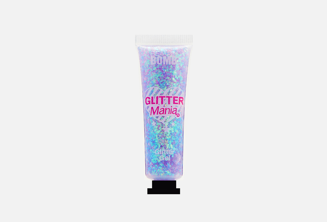 Глиттер гель для лица BEAUTY BOMB Glitter gel «Glitter Mania» 15 мл