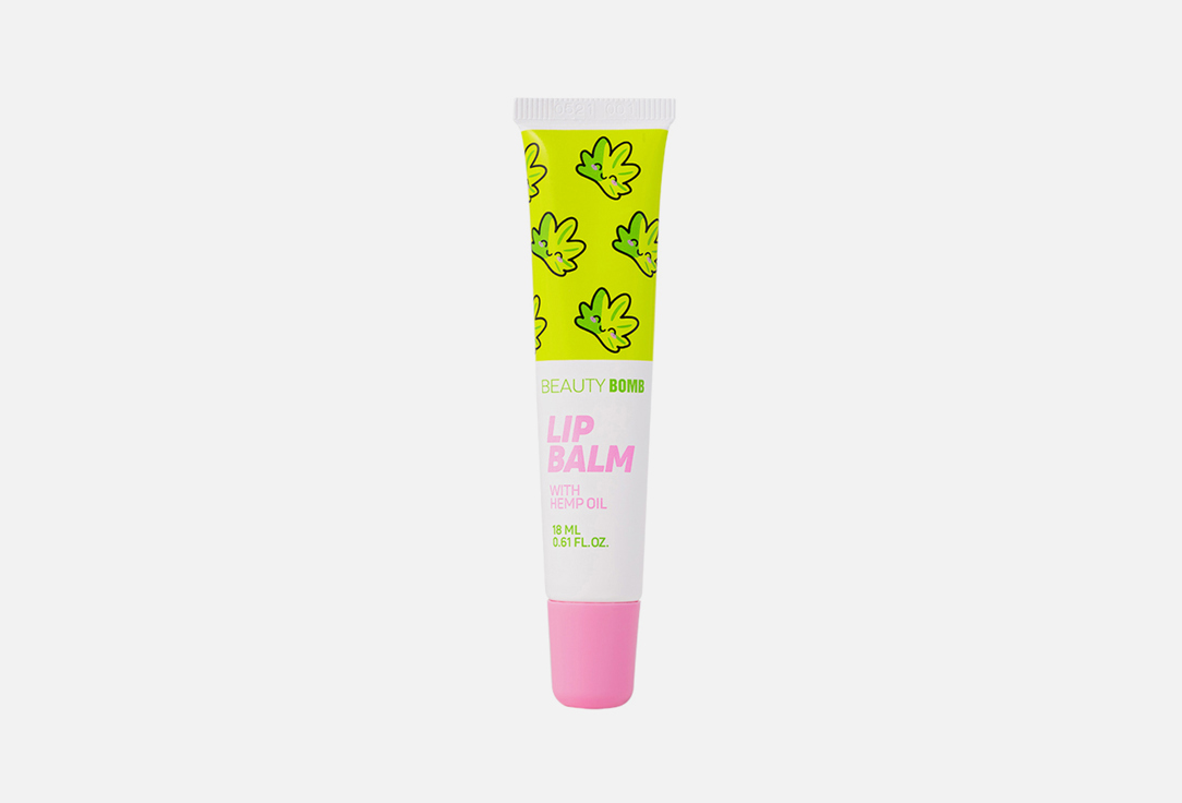 

Бальзам для губ BEAUTY BOMB, Прозрачный, Lip Balm Hempt 18 мл