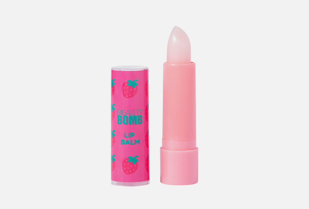 Бальзам для губ  Beauty Bomb Lip Balm  01, Strawberry