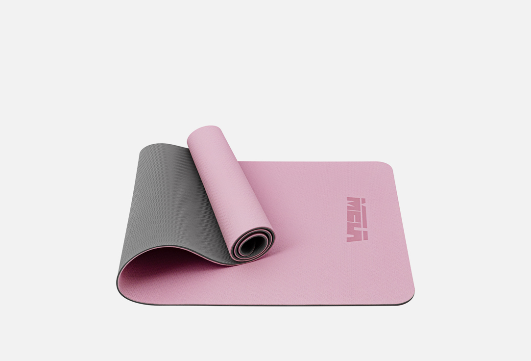 Коврик для йоги и фитнеса MELA Yoga mat розовый