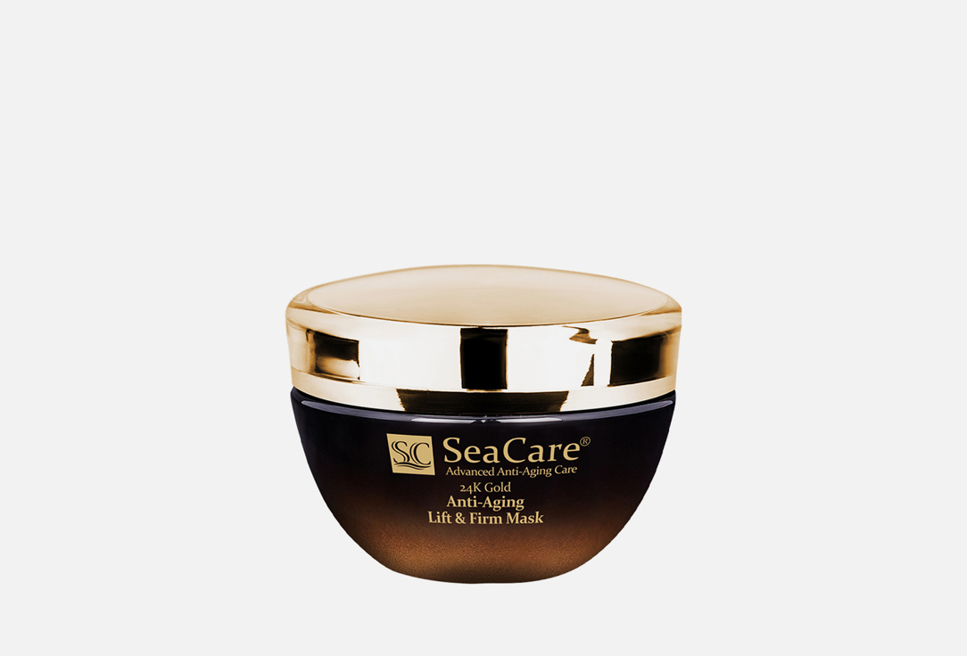 Маска для лица SEACARE 24K Gold 1 шт seacare подарочный 24k gold набор 1 антивозрастные крем и маска для лица с реноваж золотом и витамином е 24k gold