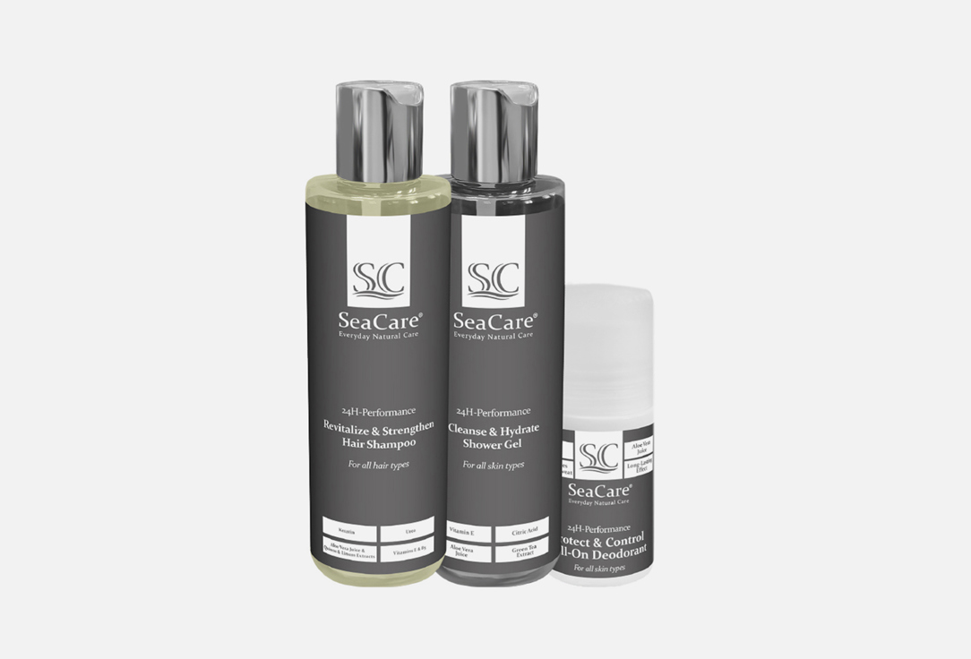 

подарочный набор SEACARE, 24H-Performance №8 3 шт